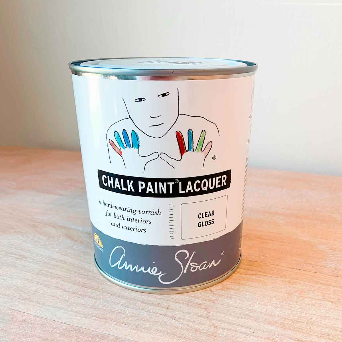 Chalk shop paint lacquer
